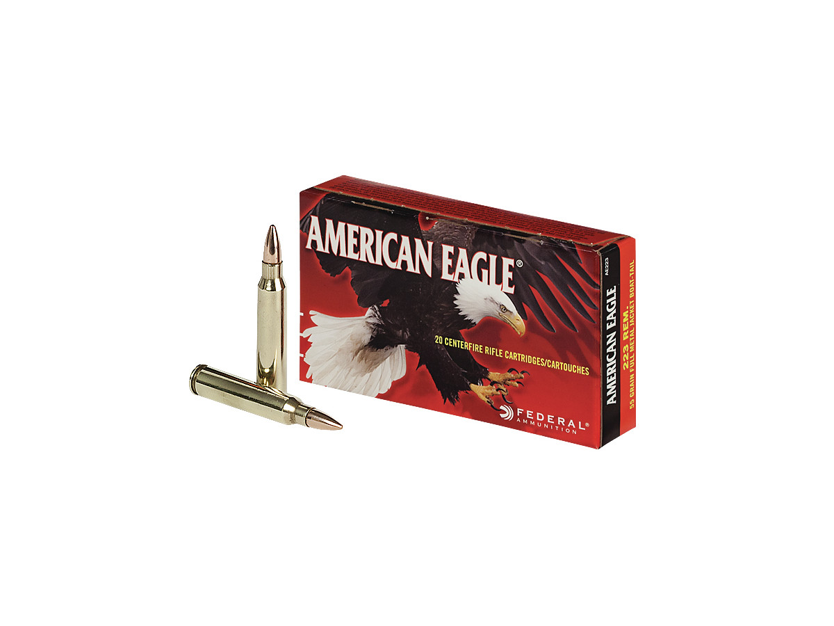 .223Rem. American Eagle 55gr/3,56g FMJ BT (AE223)