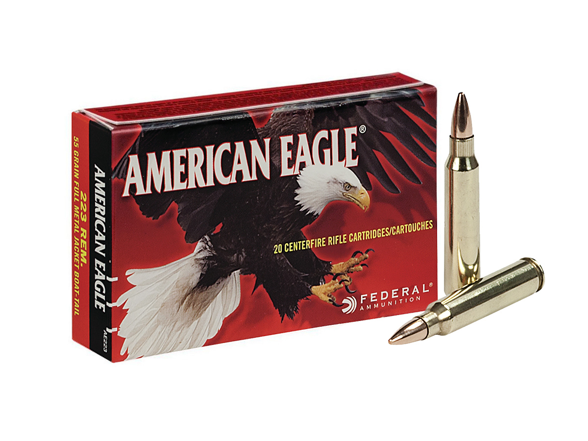 .223Rem. American Eagle 55gr/3,56g FMJ BT (AE223)