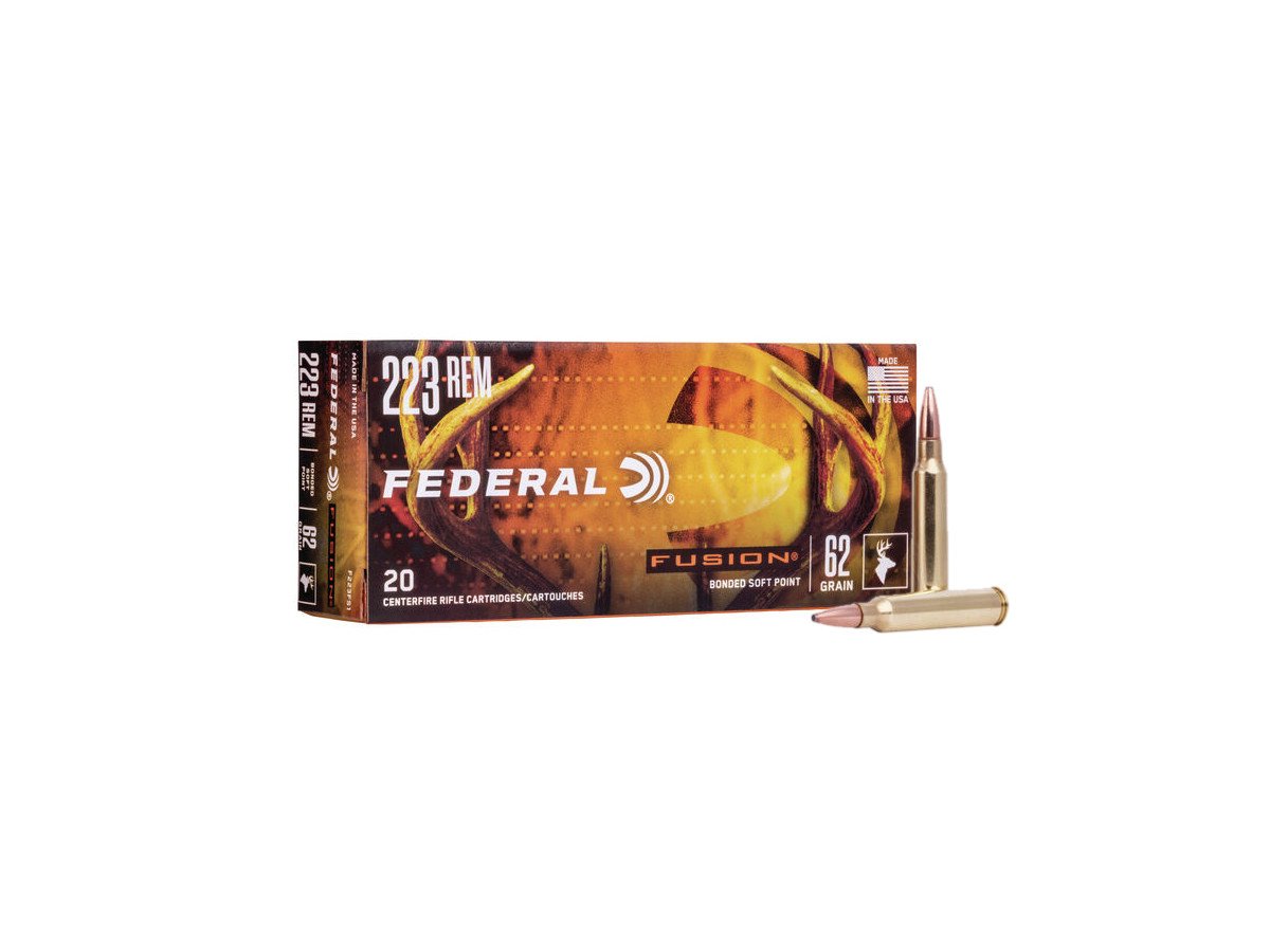 .223Rem. Federal Fusion 62gr/4,02g SP (F223FS1)
