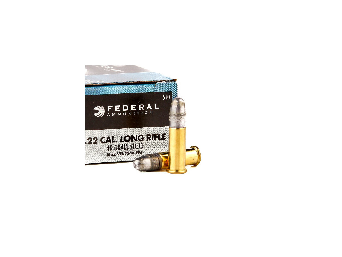 .22LR Federal Champion High Velocity 40gr/2,59g Solid, 50 ks (510)