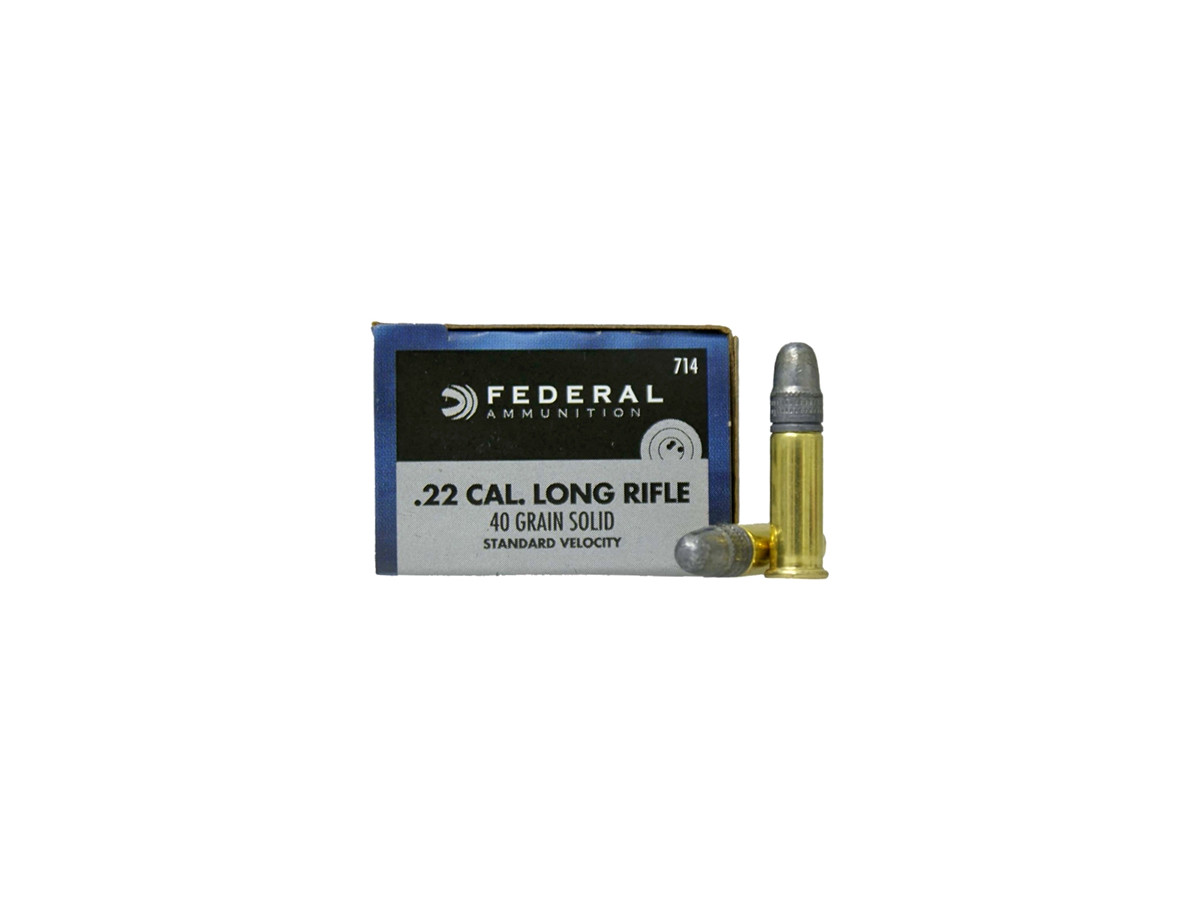 .22LR Federal Champion Standard Velocity 40gr/2,59g Solid, 50 ks (714I)