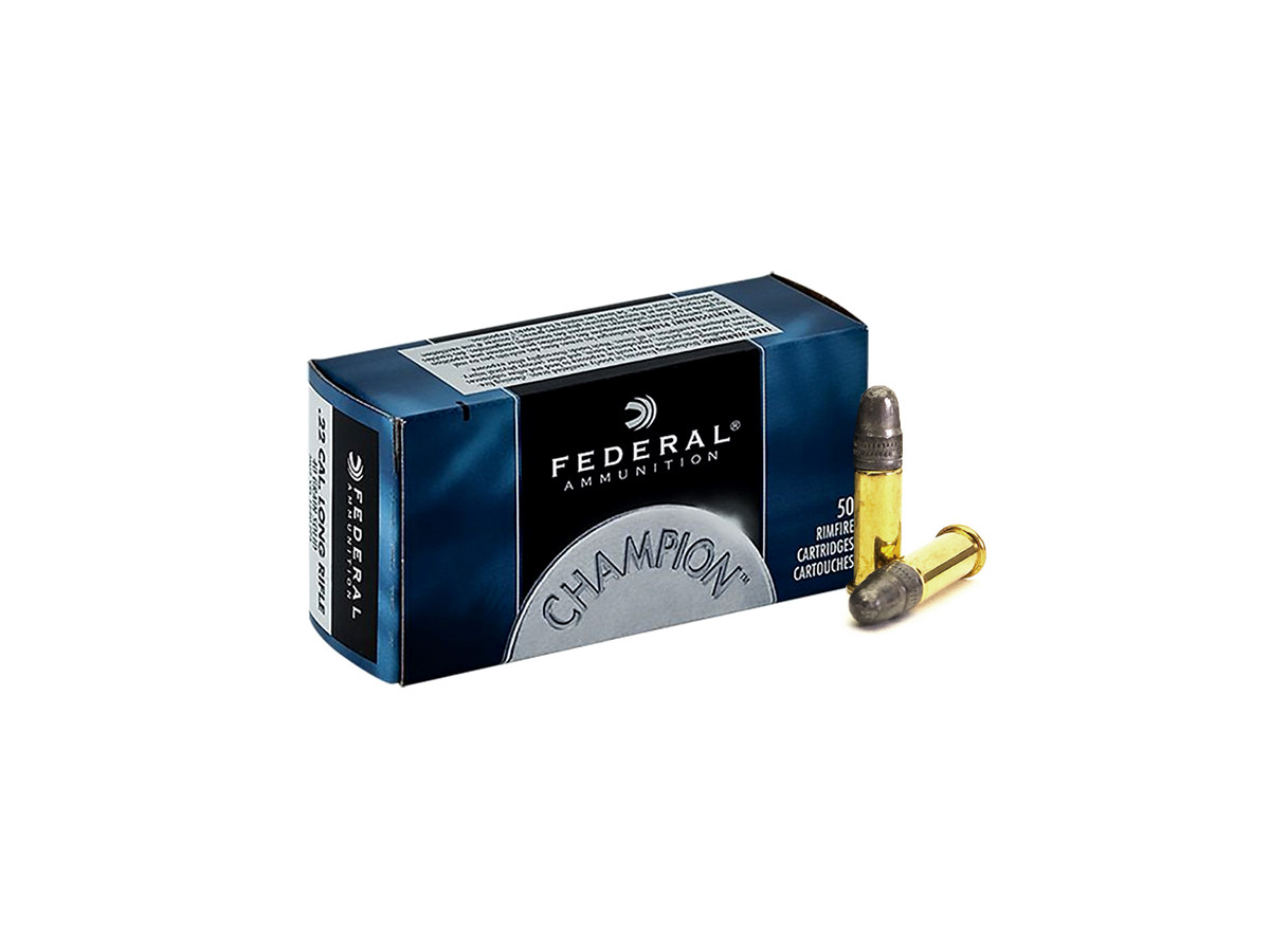 .22LR Federal Champion Standard Velocity 40gr/2,59g Solid, 50 ks (714I)