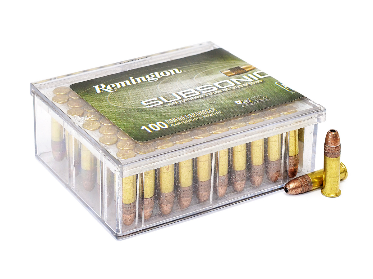 .22LR Remington Subsonic 40gr/2,59g Copper-Plated HP, 100 ks (21137)