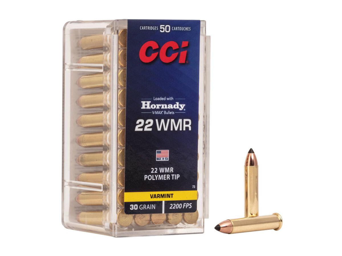 .22WMR CCI V-Max 30gr/1,94g Poly-Tip V-Max (0073)