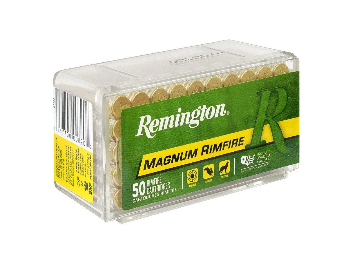.22WMR Remington Premier Magnum Rimfire 40GR/2,59g Pointed SP (21172)