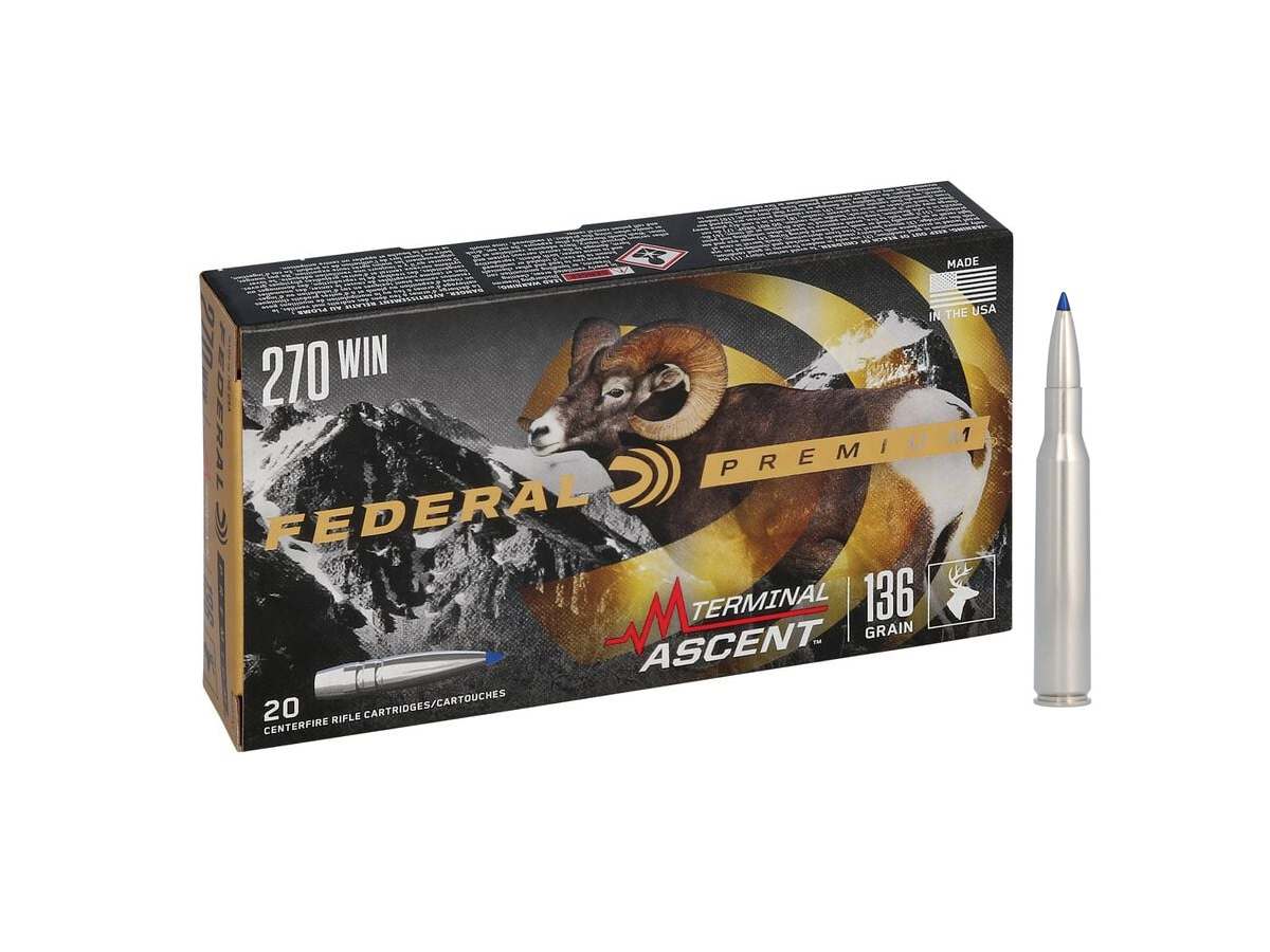 .270Win. Federal Terminal Ascent 136gr/8,81g (P270TA1)
