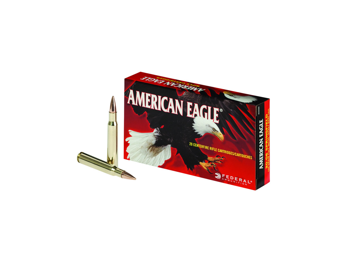 .30-06Spr. American Eagle 150gr/9,72g FMJ BT (AE3006N)