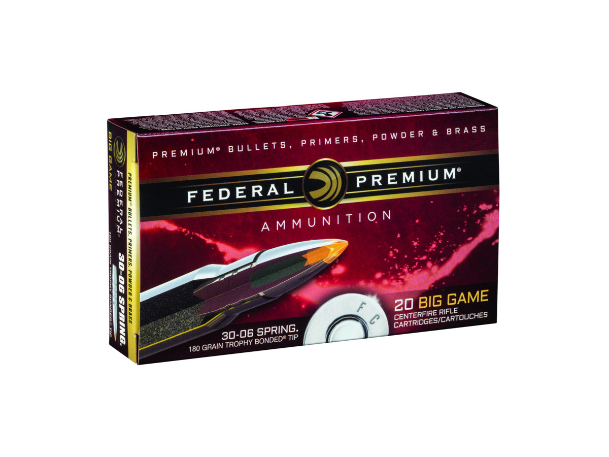 .30-06Spr. Federal Premium Trophy Bonded Tip 180gr/11,66g (P3006TT1)