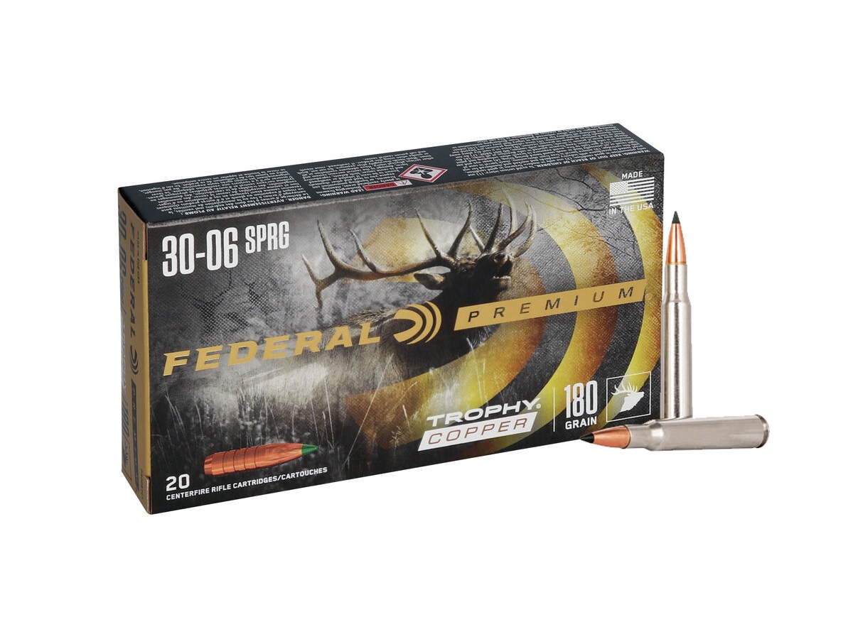 .30-06Spr. Federal Premium Trophy Copper 180gr/11,66g (P3006TC1)