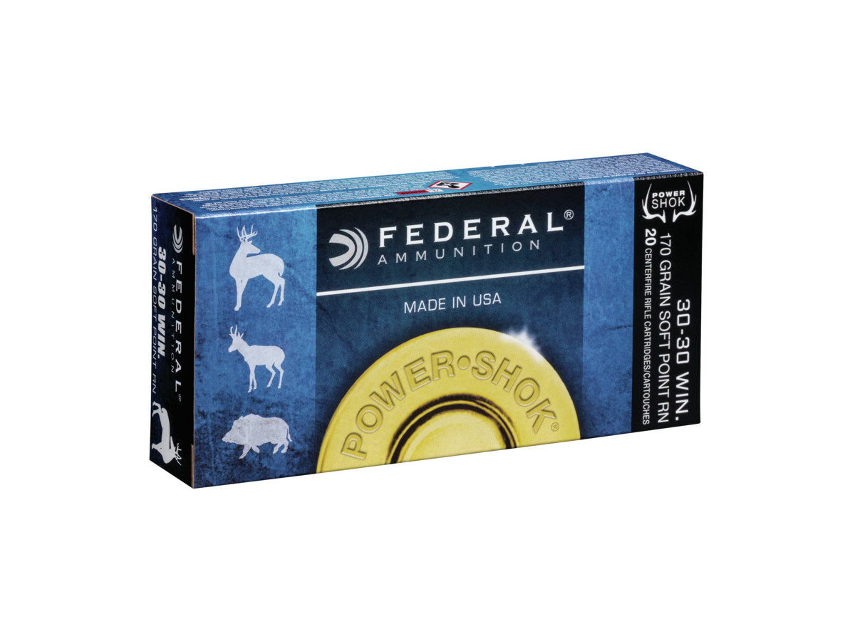 .30-30Win. Federal Power-Shok 170gr/11,02g SP RN (3030B)