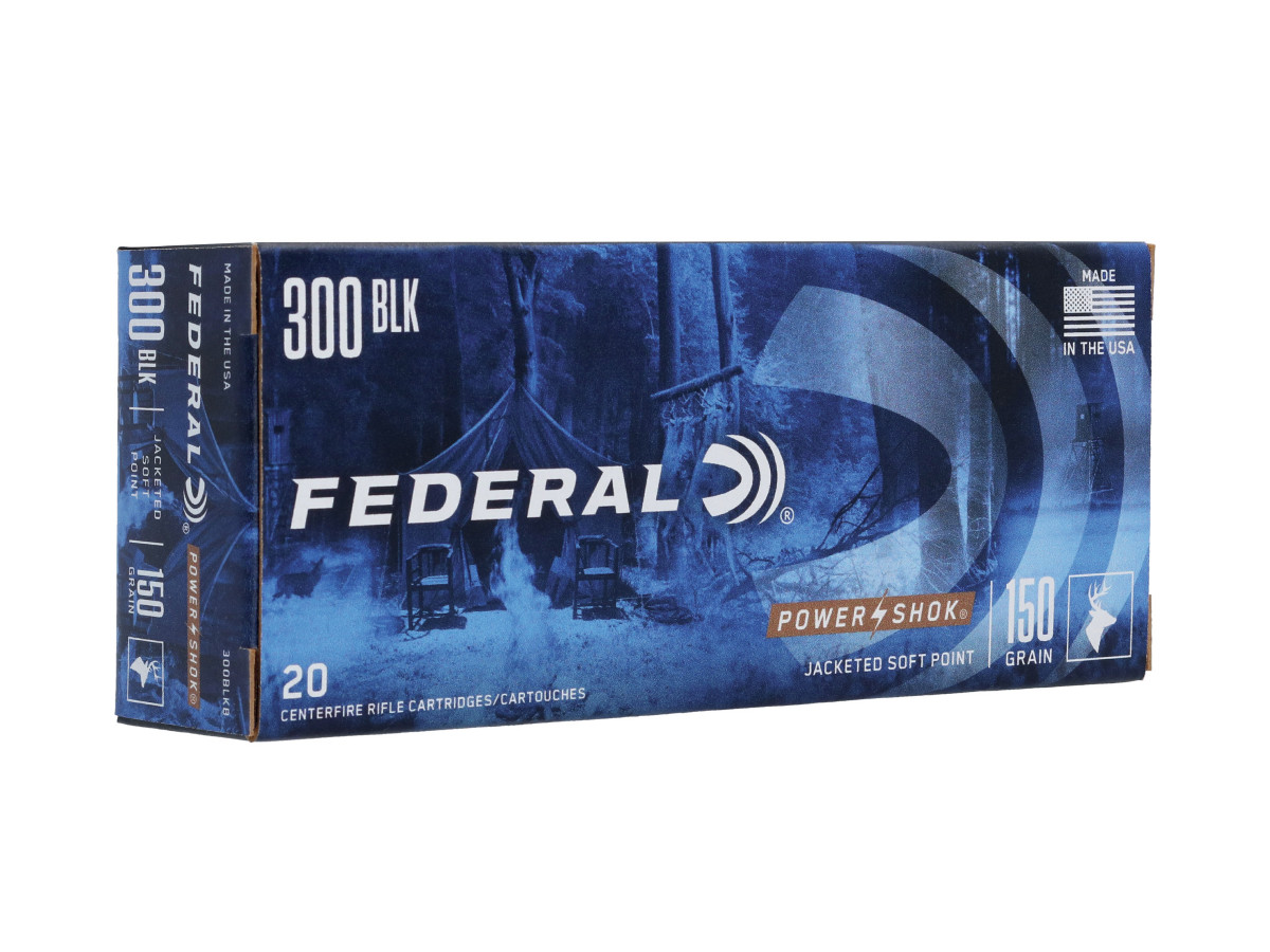 .300 AAC Blackout Federal Power-Shok 150gr/9,72g SP (300BLKB)