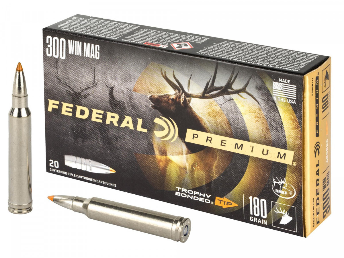 .300WinMag. Federal Premium Trophy Bonded Tip 180gr/11,66g (P300WTT1)