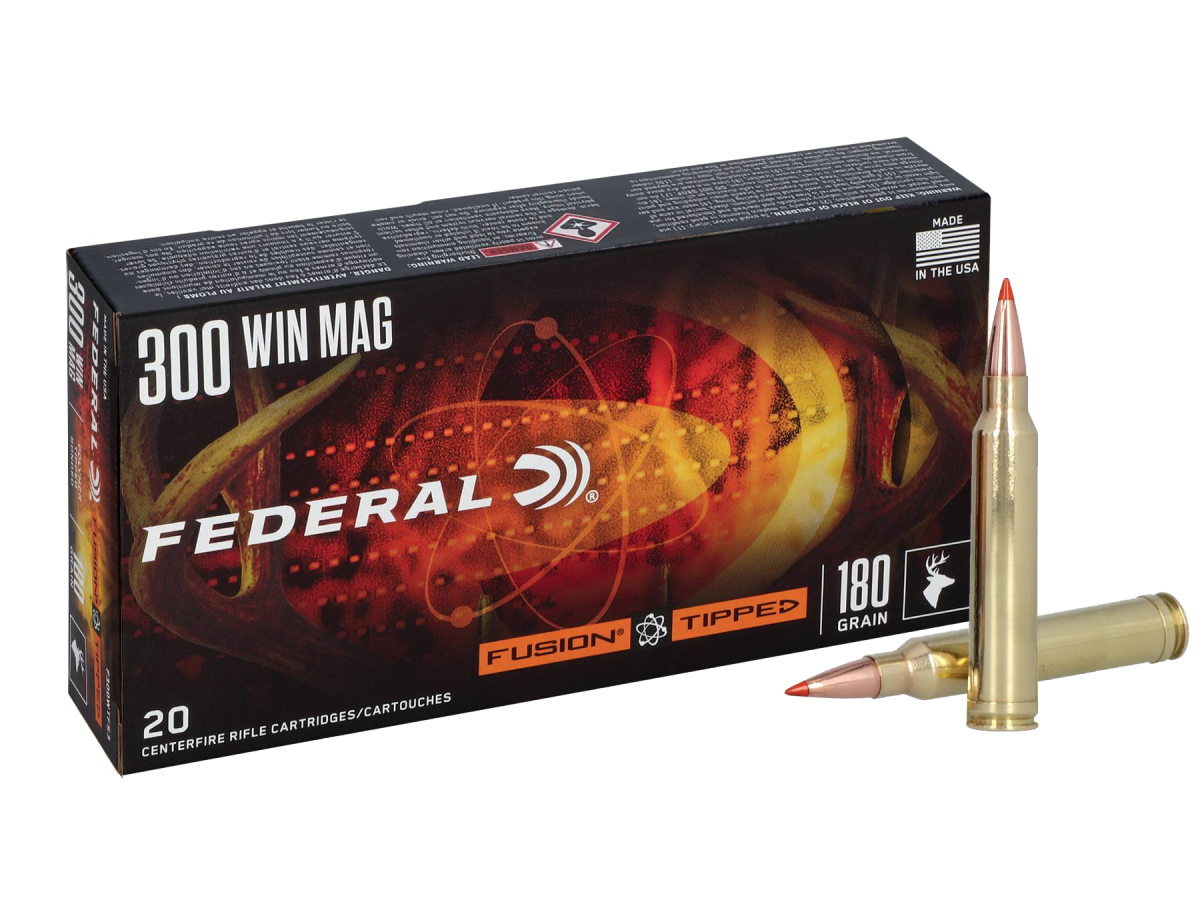 .300WinMag. Federal Fusion Tipped 180gr/11,66g SP (F300WTFS3)
