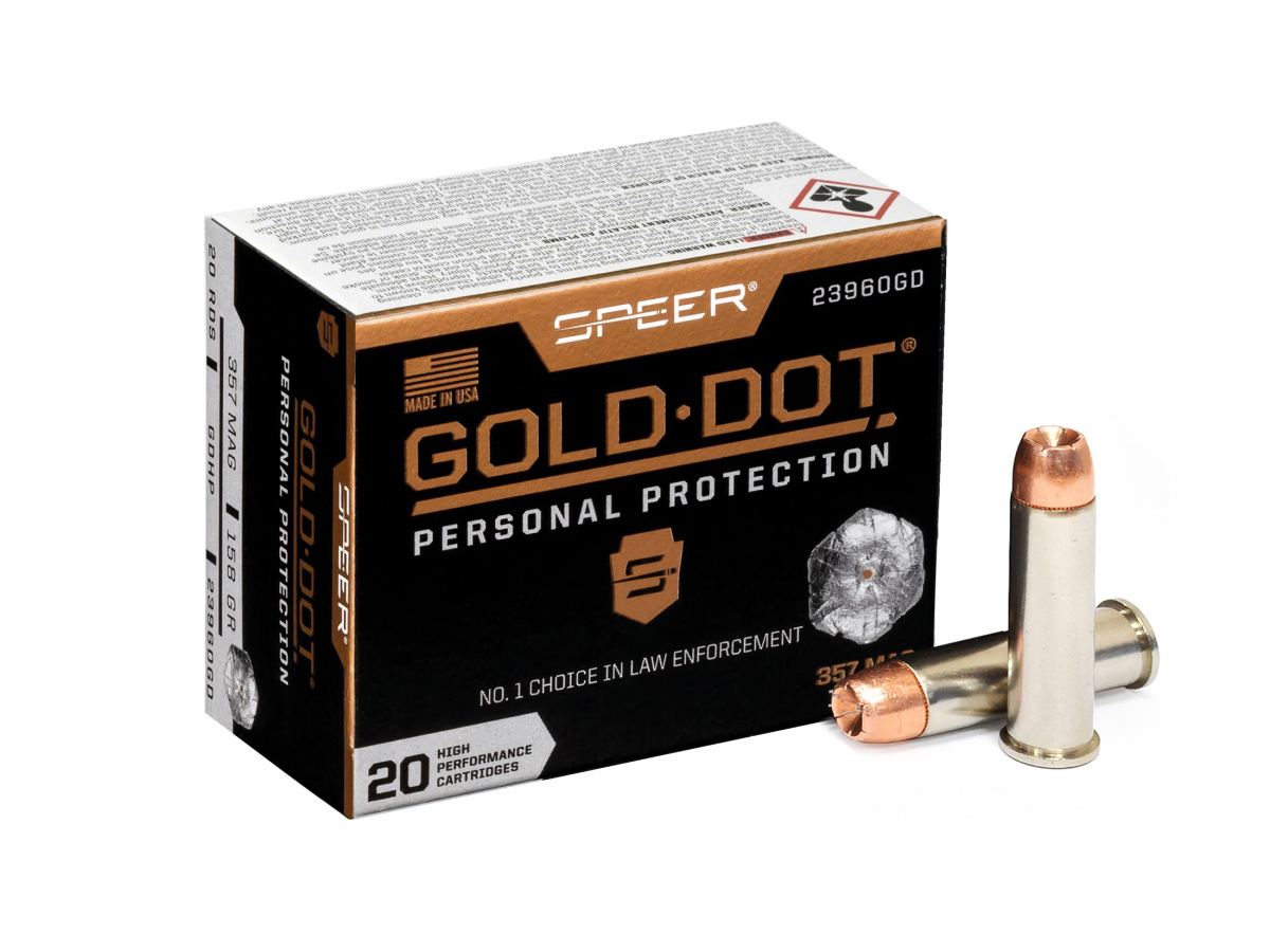 .357Mag. Speer Gold Dot 158gr/10,24g JHP (23960GD)