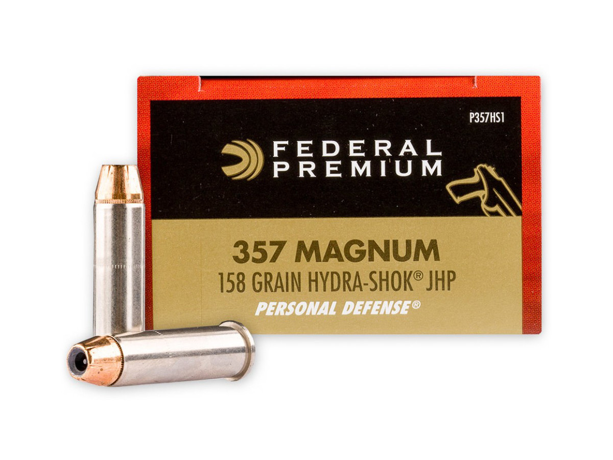 .357Mag. Federal Premium Personal Defense 158gr/10,24g Hydra-Shok JHP (P357HS1)