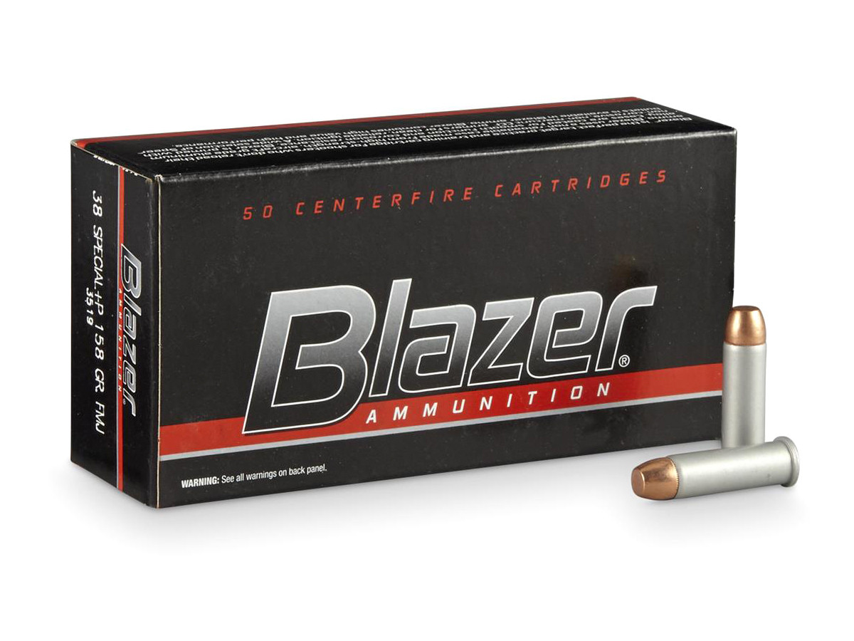 .38Special+P Blazer 158gr/10,24g TMJ (3519)
