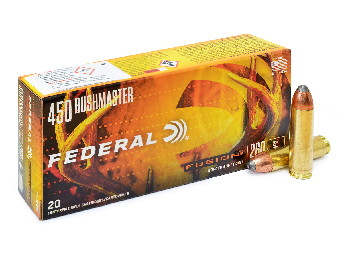 .450 Bushmaster Federal Fusion 260gr/16,85g SP (F450BMFS1)