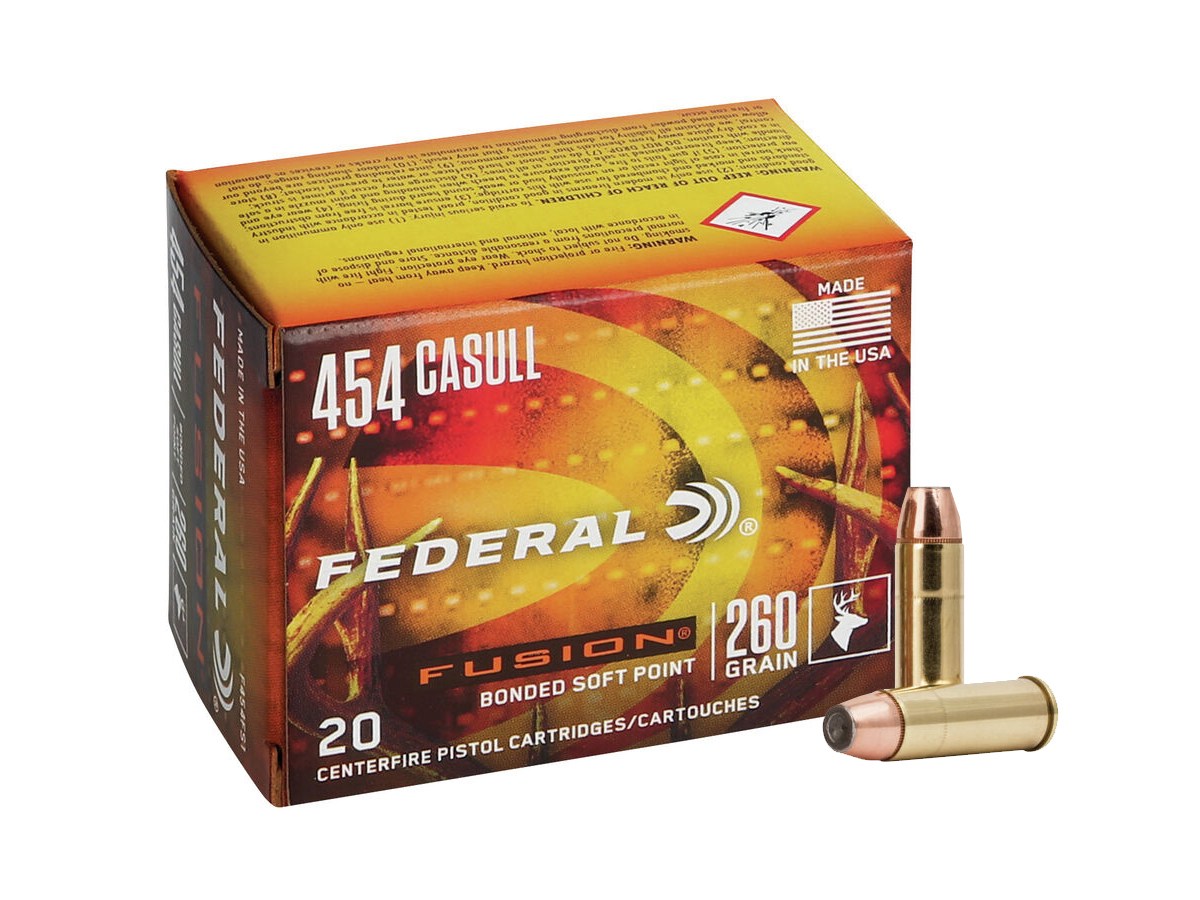 .454 Casull Federal Fusion 260gr/16,85g SP (F454FS1)