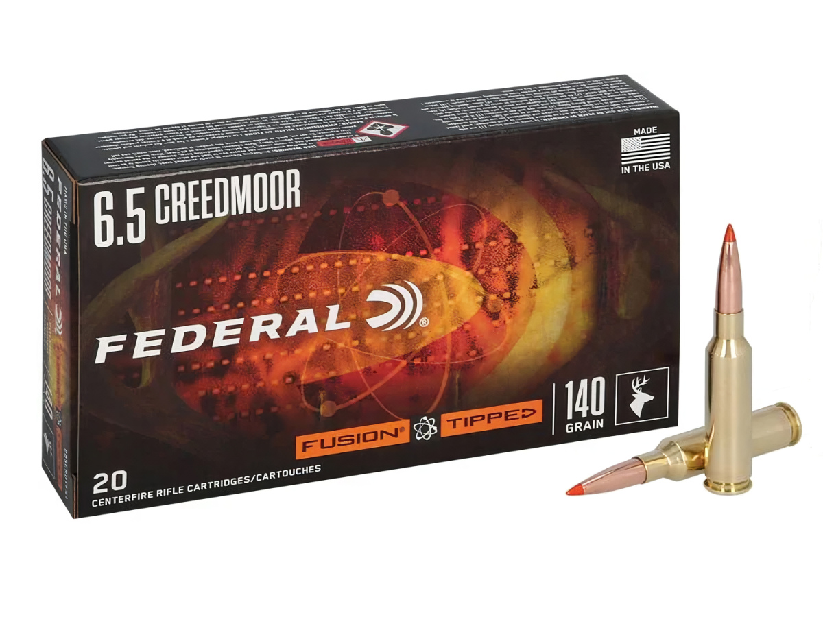 6,5 Creedmoor Federal Fusion Tipped 140gr/9,07g SP (F65CRDTFS1)
