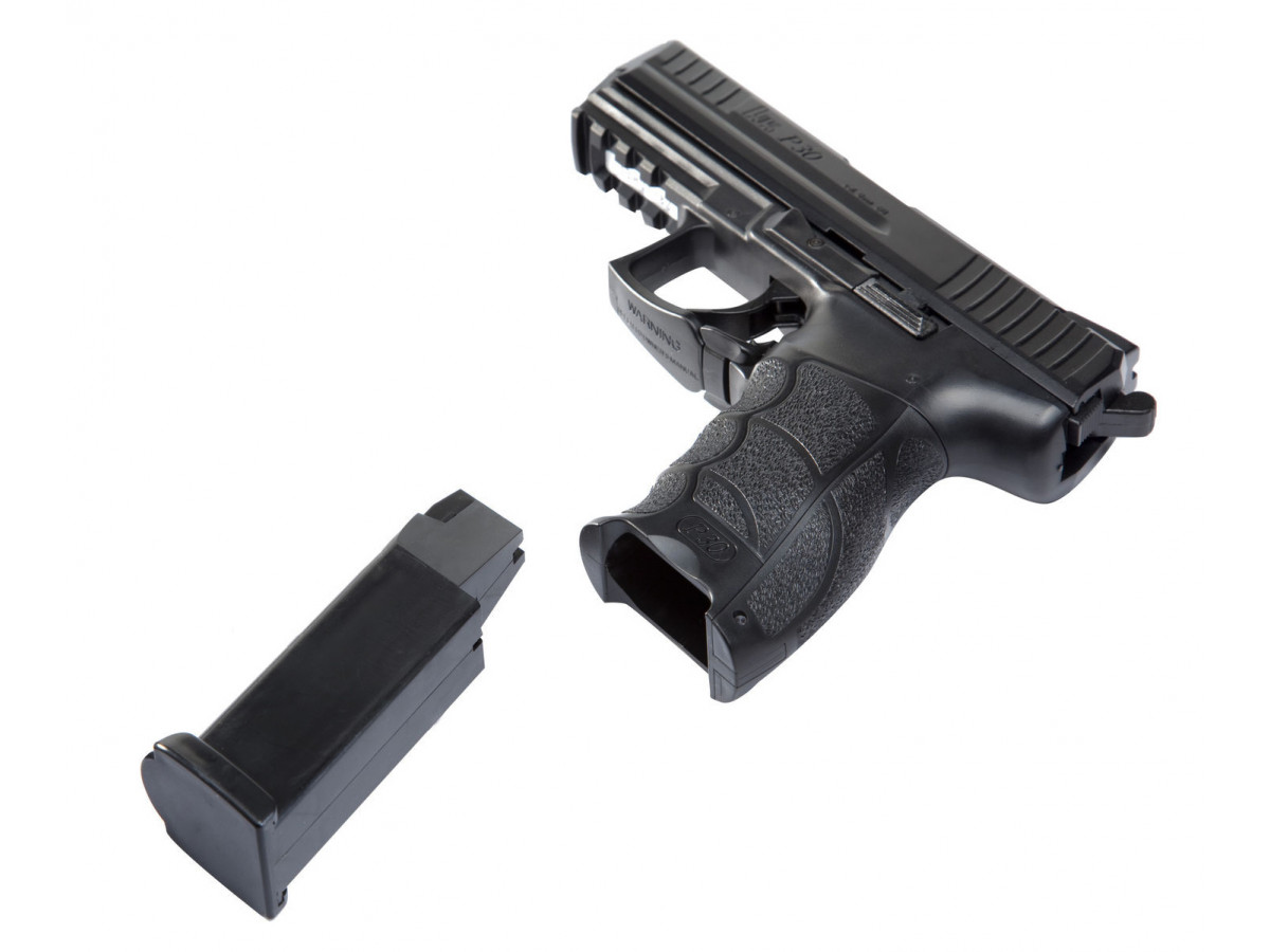 Airsoft. pištoľ Heckler & Koch P30, kal. 6mm, manuál - dekoračný predmet