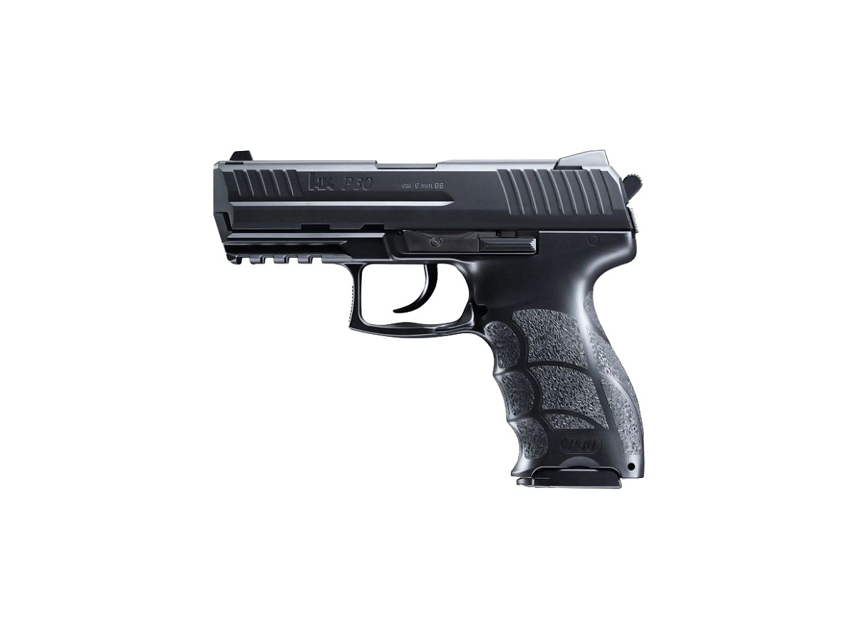 Airsoft. pištoľ Heckler & Koch P30, kal. 6mm, manuál - dekoračný predmet