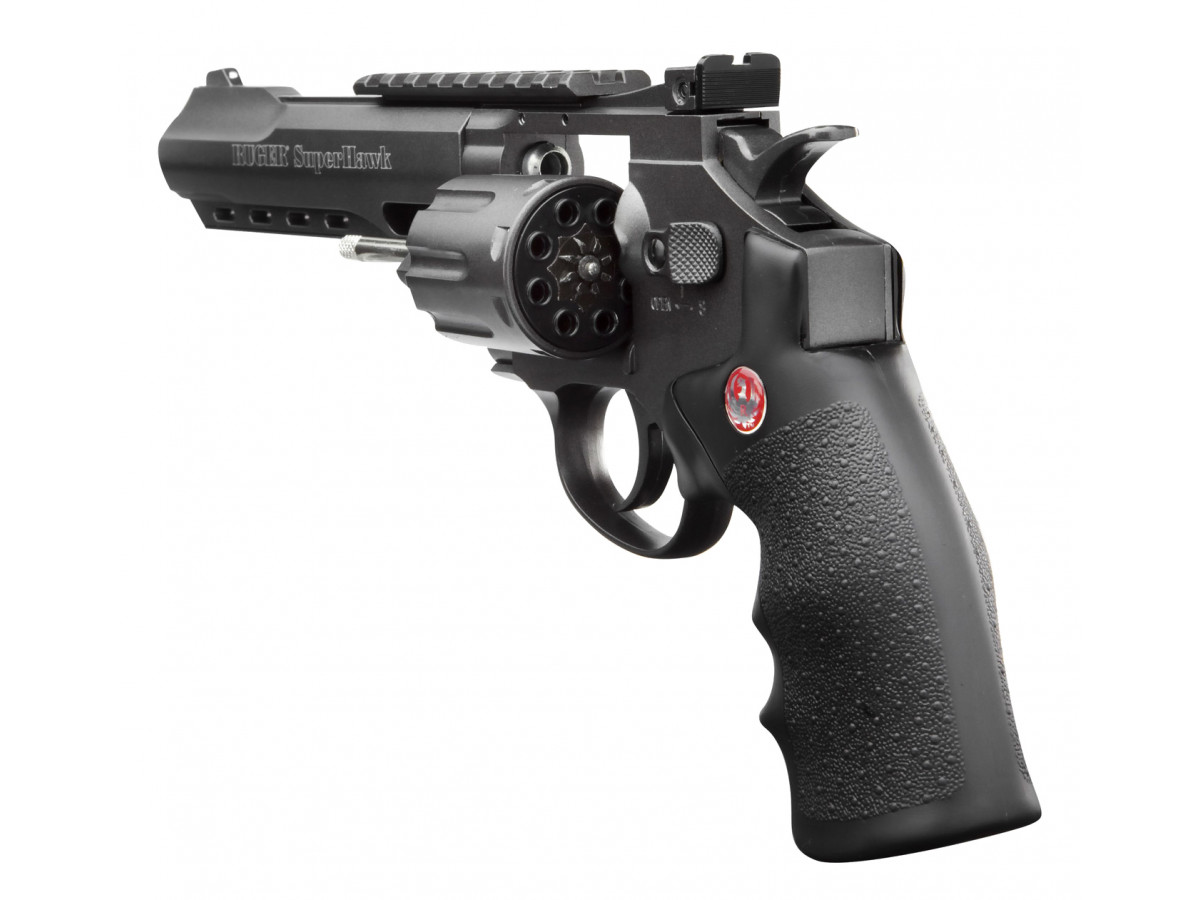 Airsoft. revolver Ruger SuperHawk 6", kal. 6mm, CO2