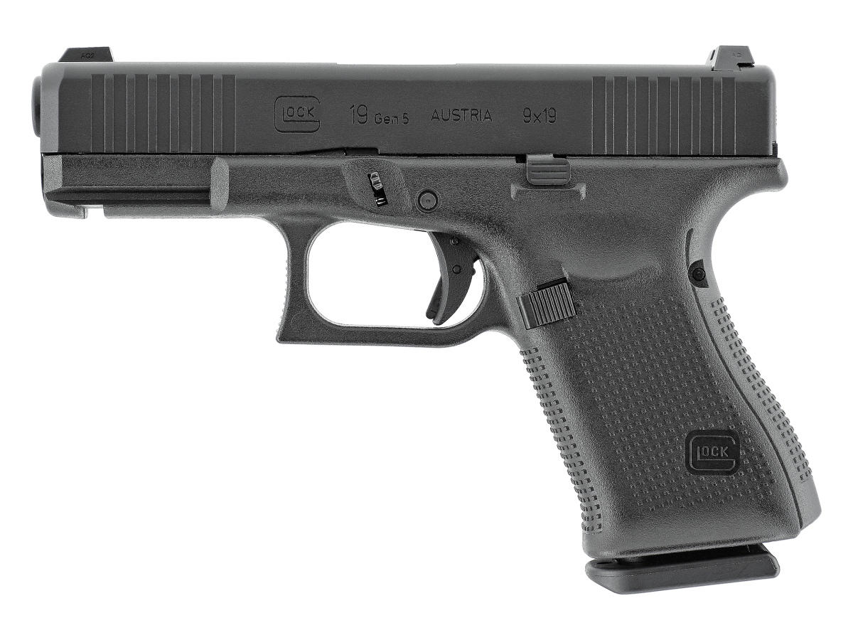 Airsoft. pištoľ GLOCK 19 Gen5, kal. 6mm, gas