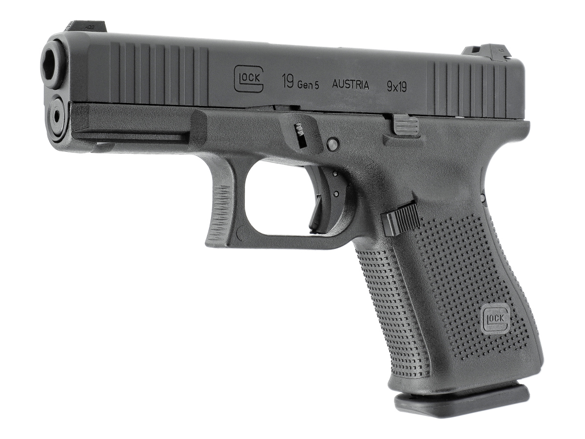 Airsoft. pištoľ GLOCK 19 Gen5, kal. 6mm, gas