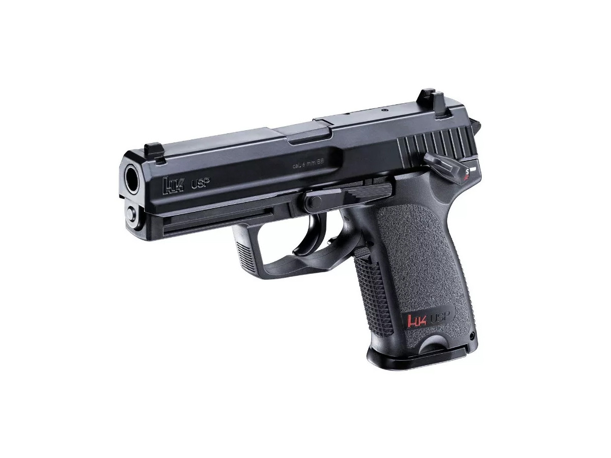 Airsoft. pištoľ Heckler & Koch USP, kal. 6mm, CO2