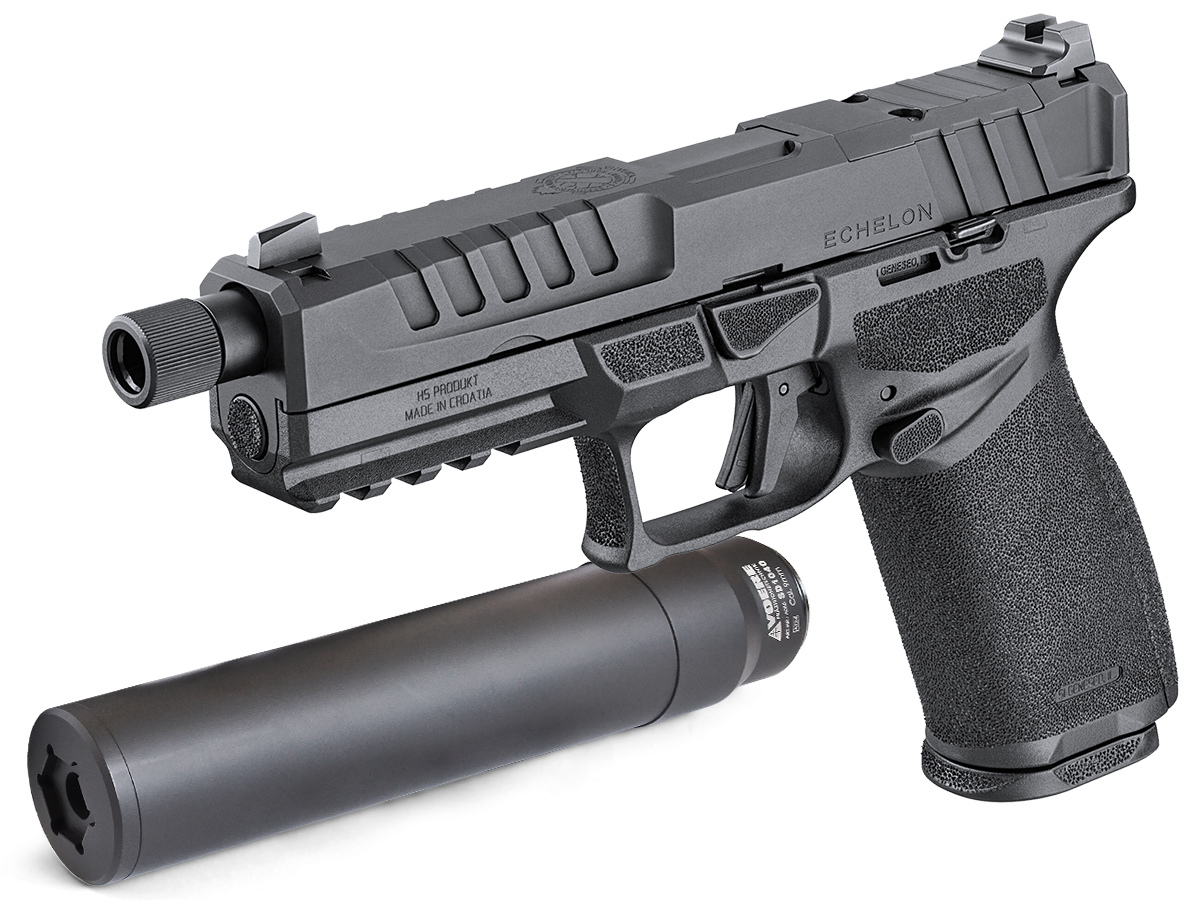 Pištoľ ECHELON 4.5 F Threaded, 3-Dot Tritium, 9x19 + Tlmič Voere
