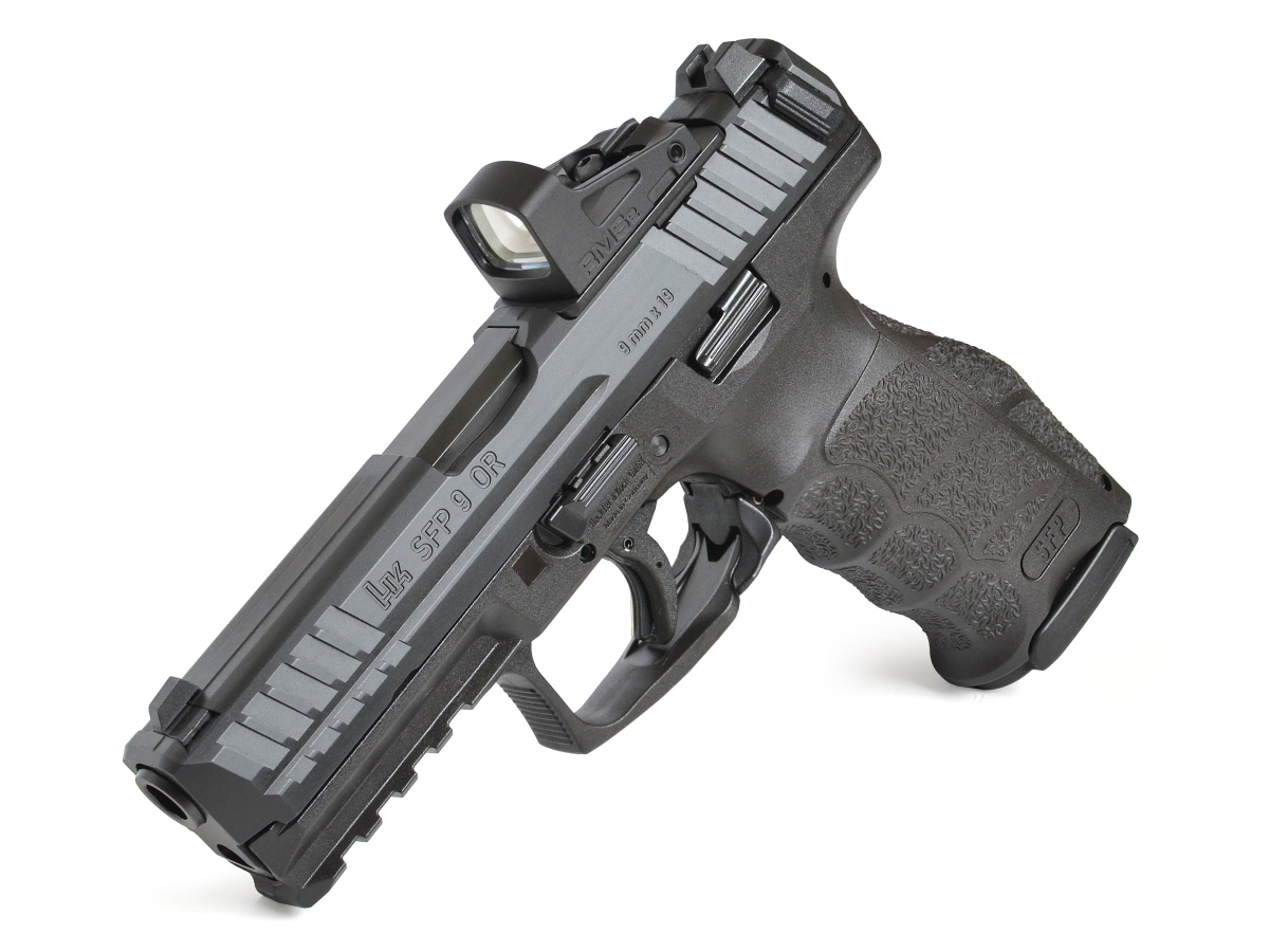 Akciový set HK SFP9-OR, kal. 9x19, s 5 montážnymi platničkami + RMS2-4MOA