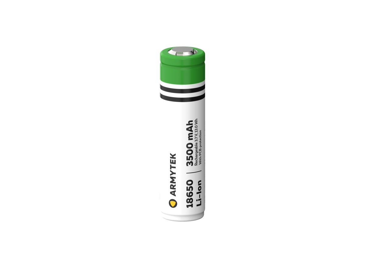 Batéria nabíjateľná Armytek 18650 Li-lon PCB 3500mAh 3.7V