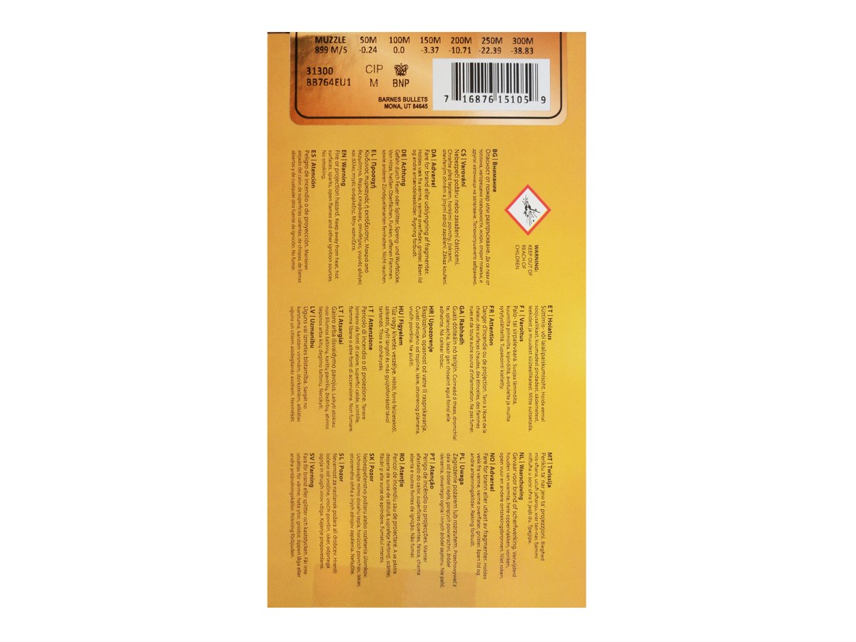 Barnes 7x64 VOR-TX 140gr/9,07g TTSX BT (31300)