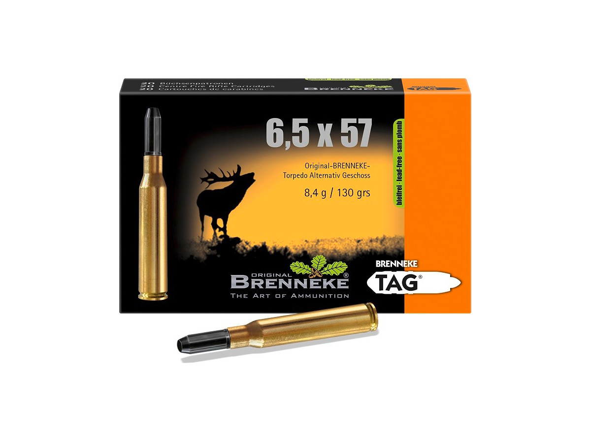 Brenneke 6,5x57 TAG 8,4g