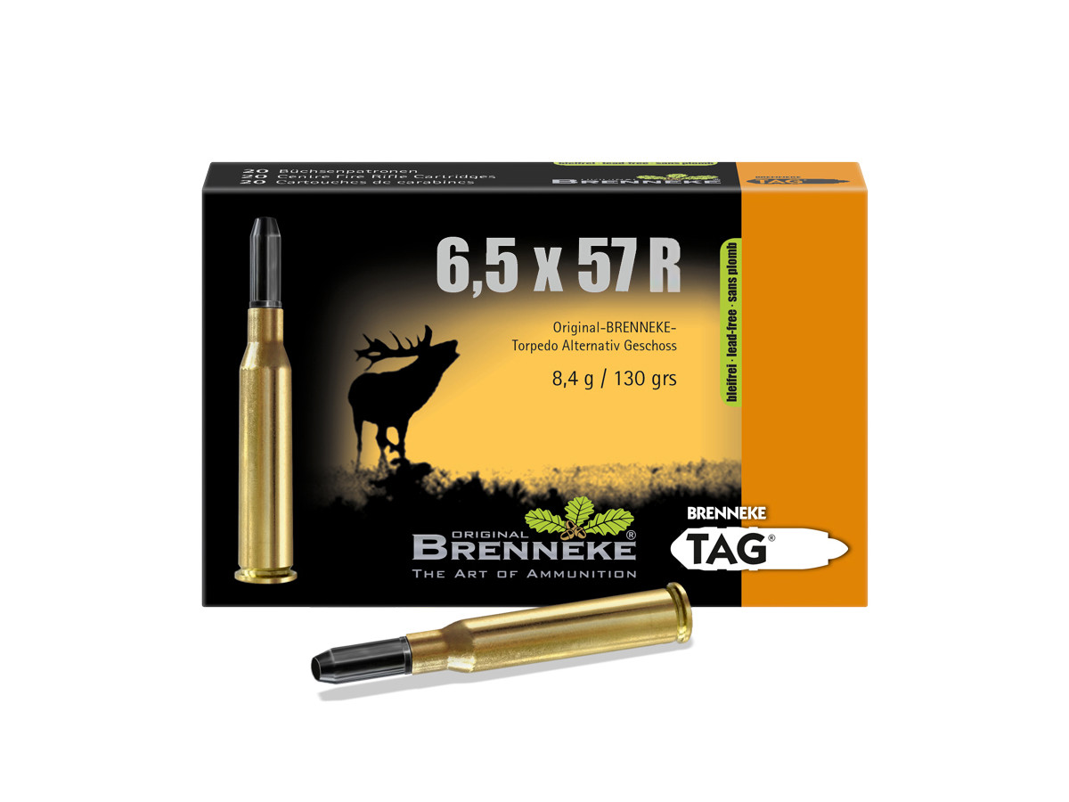 Brenneke 6,5x57R TAG 8,4g