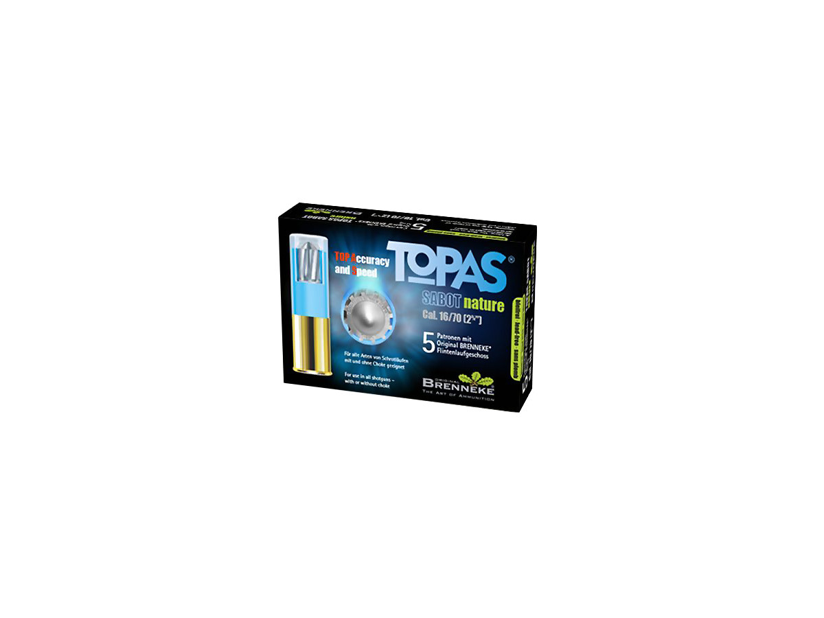 Brenneke Topas Sabot Nature 16/70 17,0g, 5ks