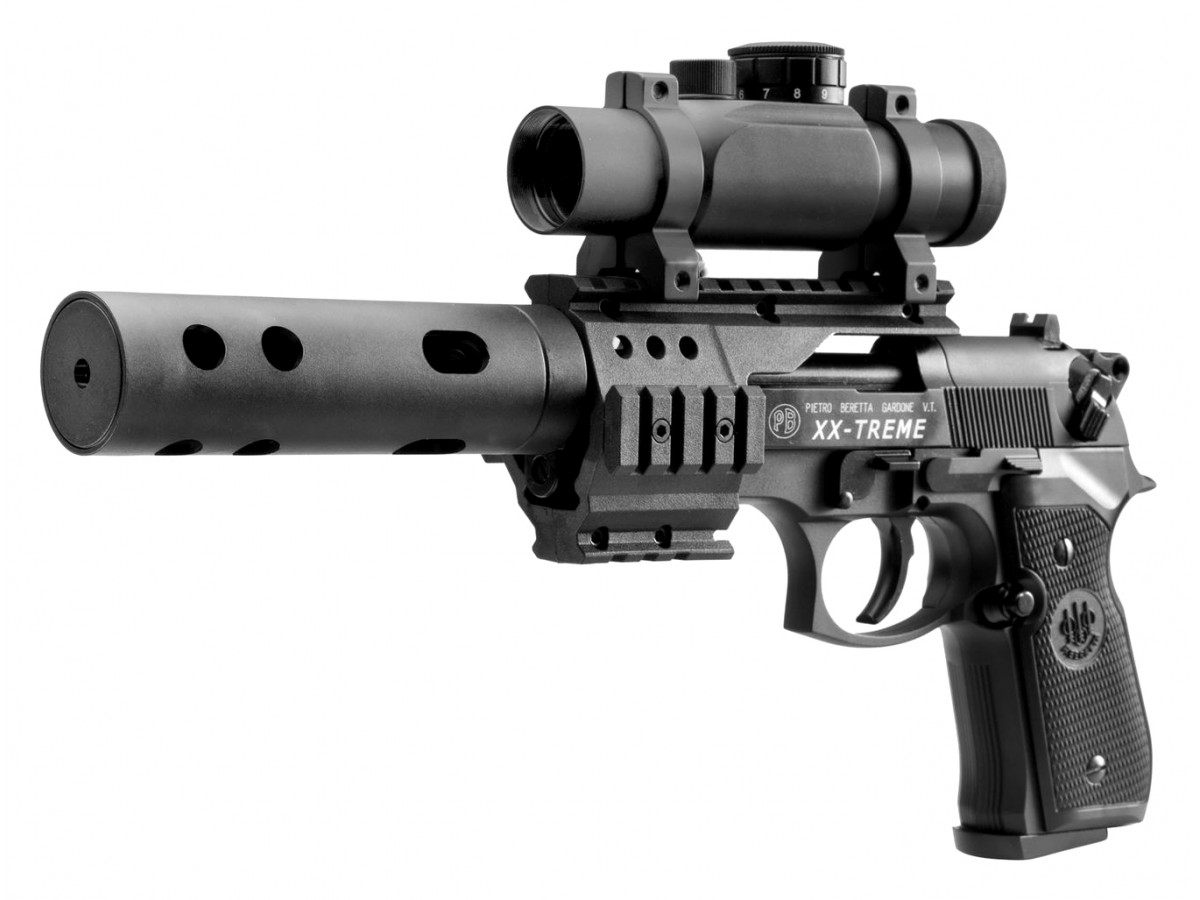 Pištoľ CO2 Beretta M92 FS XX-Treme, kal. 4,5mm diabolo