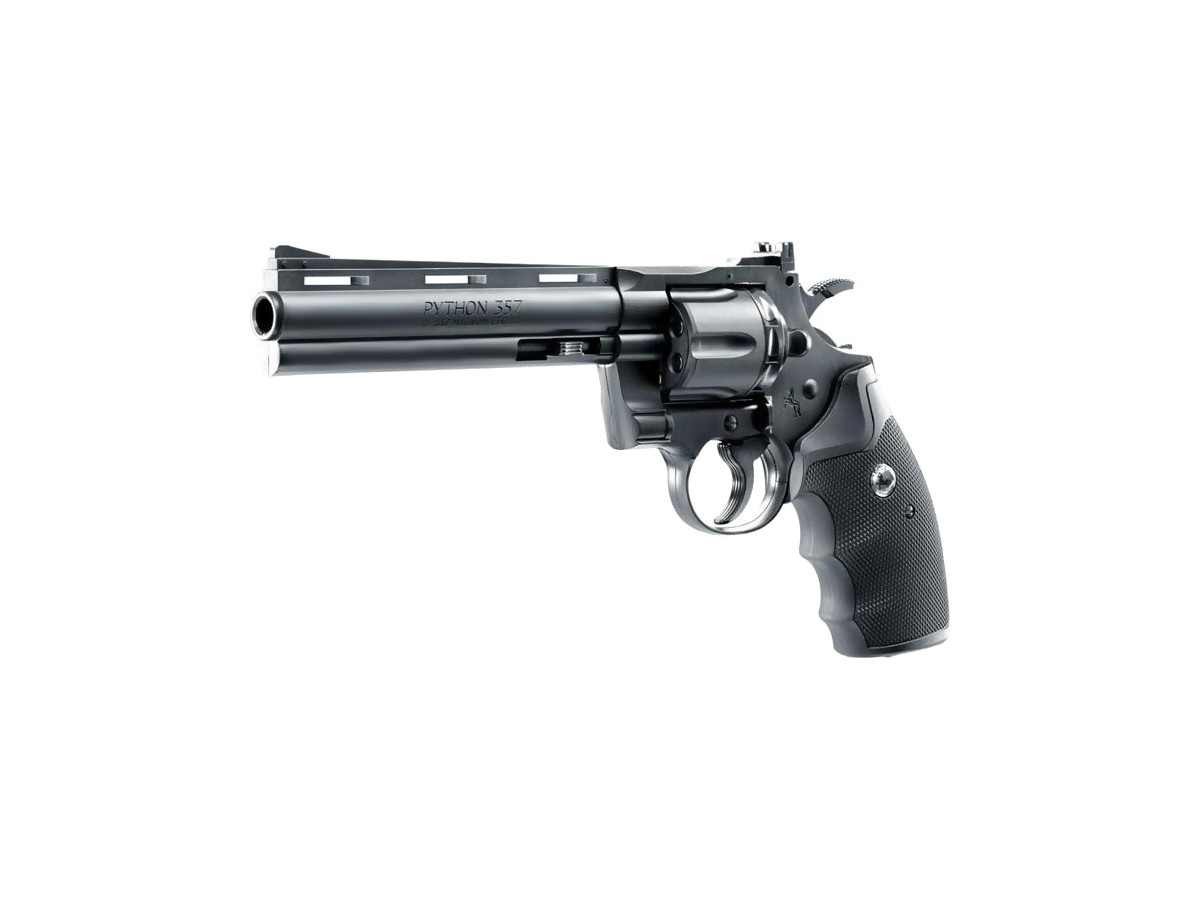 Revolver CO2 Colt Python .357 6" black, kal. 4,5mm diab./BB