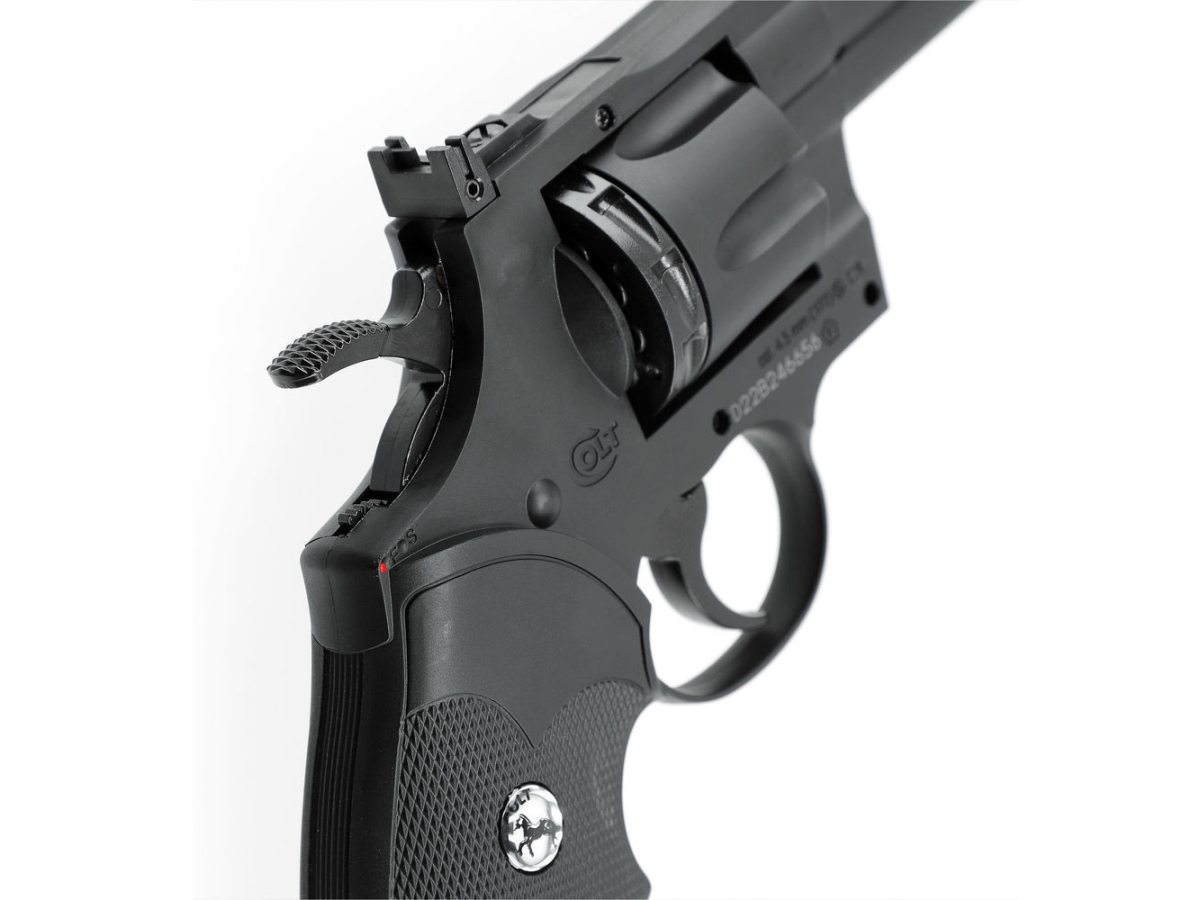 Revolver CO2 Colt Python .357 6" black, kal. 4,5mm diab./BB