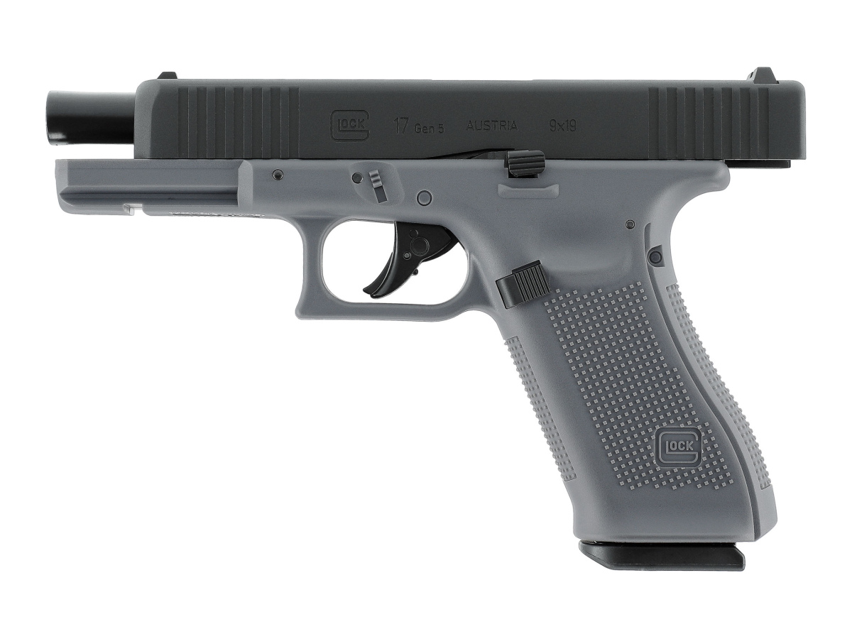 Pištoľ CO2 GLOCK 17 Gen5, kal. 4,5mm BB, gray