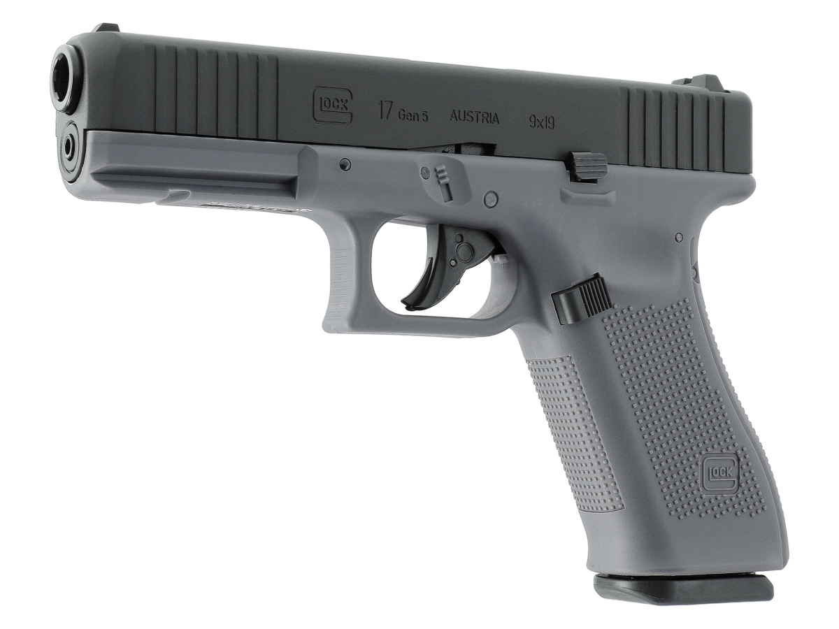 Pištoľ CO2 GLOCK 17 Gen5, kal. 4,5mm BB, gray