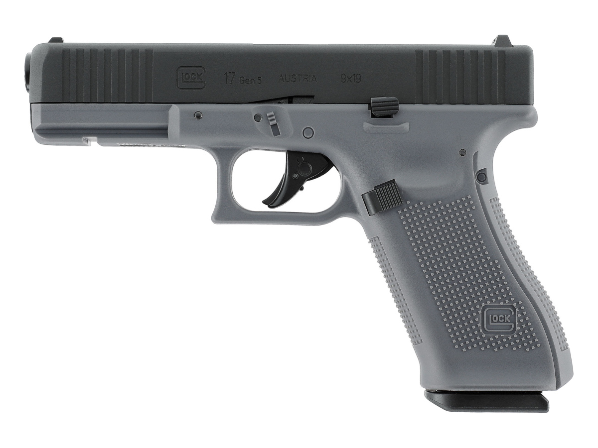 Pištoľ CO2 GLOCK 17 Gen5, kal. 4,5mm BB, gray