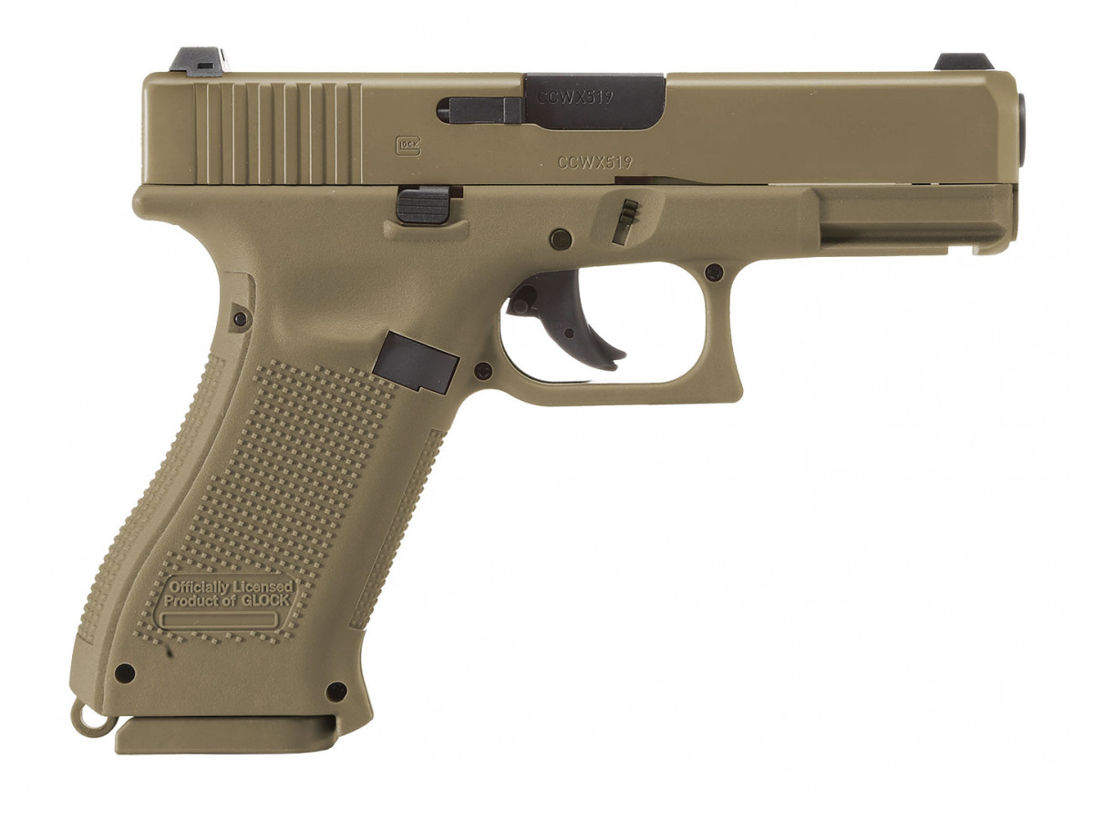Pištoľ CO2 GLOCK 19X, kal. 4,5mm BB
