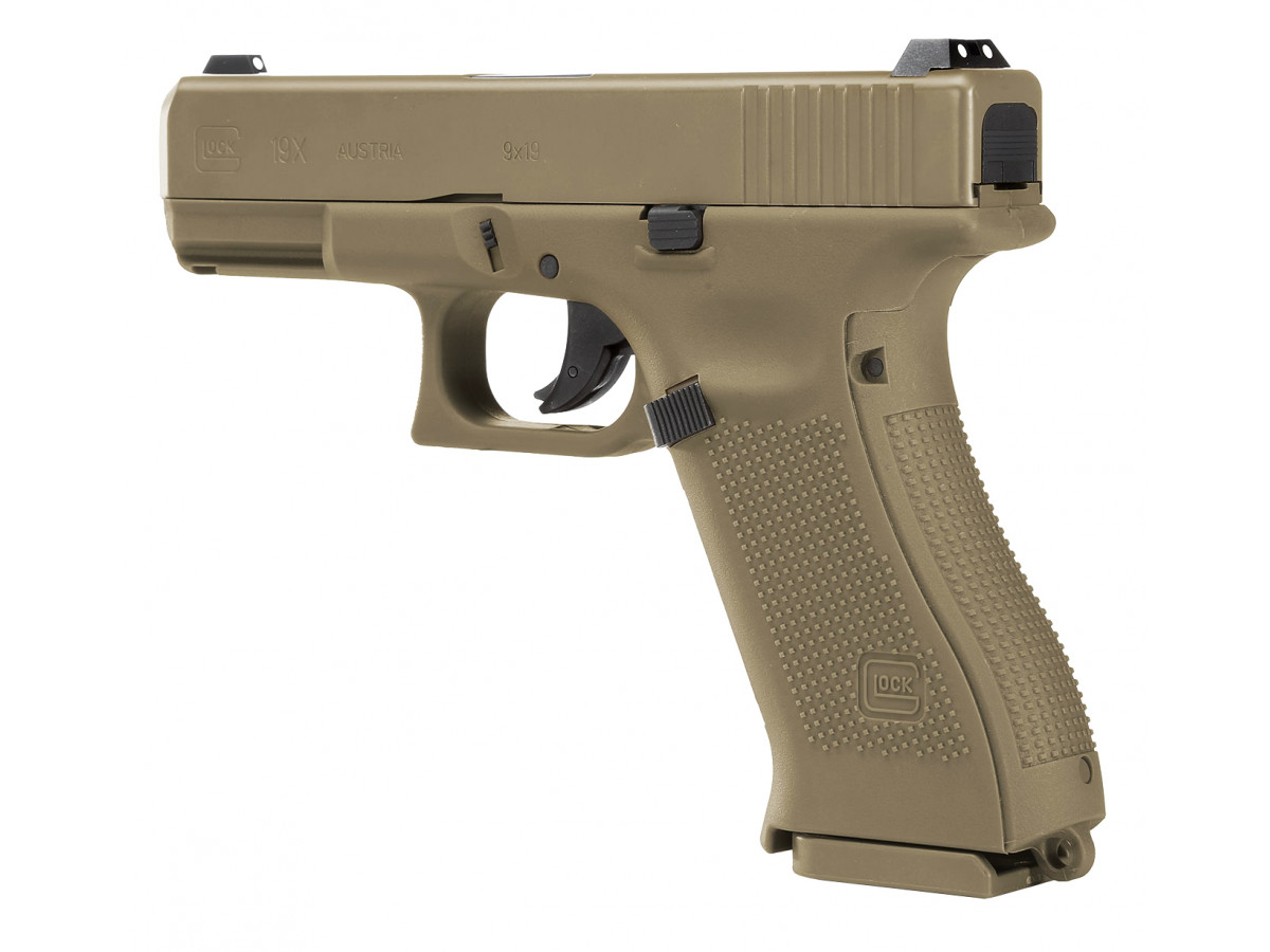 Pištoľ CO2 GLOCK 19X, kal. 4,5mm BB