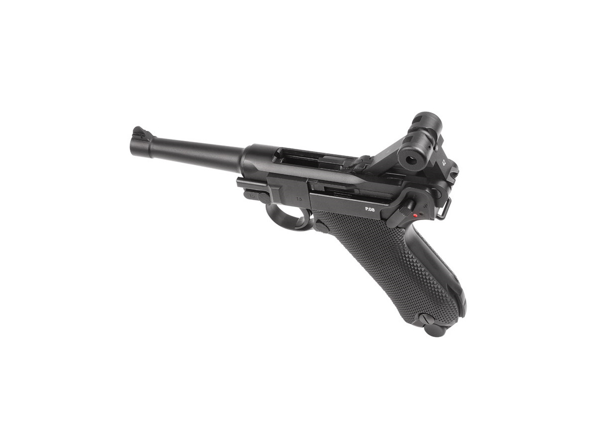 Pištoľ CO2 Legends P.08 Blowback, kal. 4,5mm BB