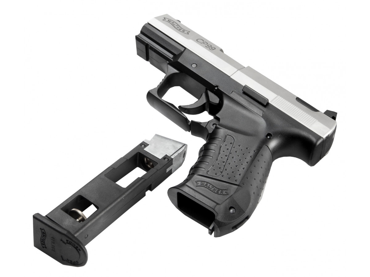 Pištoľ CO2 Walther CP99 bicolor, kal. 4,5mm diabolo