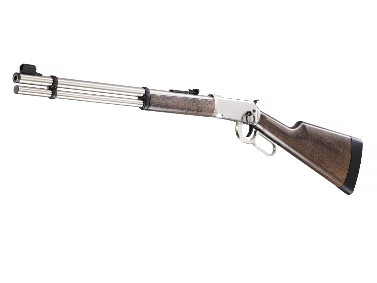 Puška CO2 Walther Lever Action steel finish, kal. 4,5mm diabolo