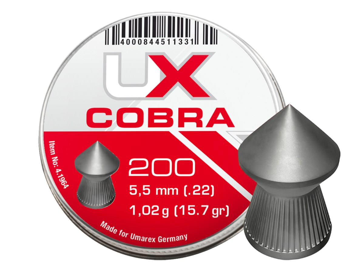 Diabolo UX Cobra 5,5mm 200ks