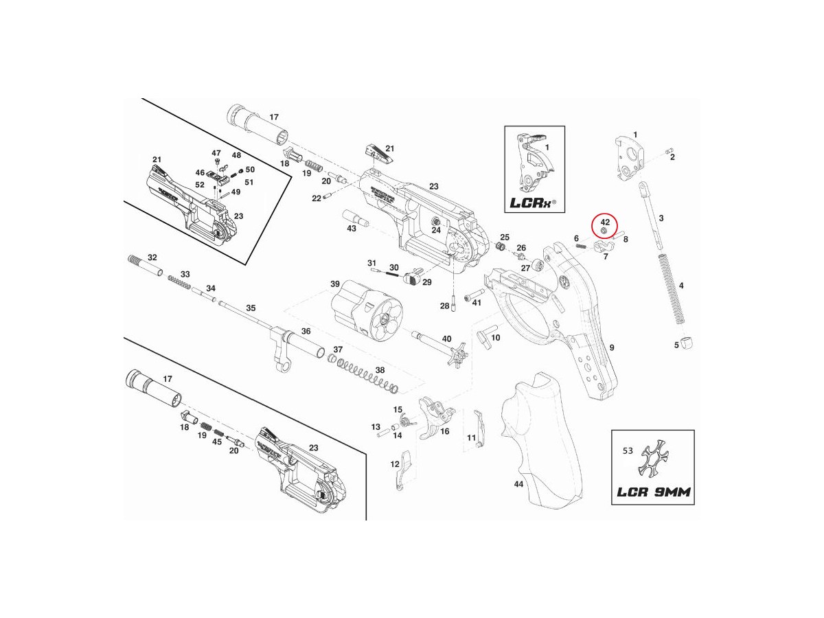 Fire Control Nut for LCR