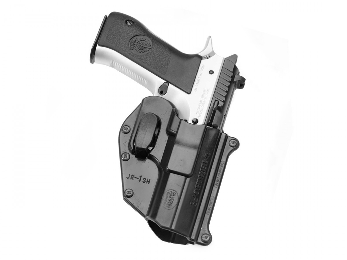 JR-1 BH RT, puzdro pre Jericho FS /Baby Eagle/metal, rotačné, s prievlekom na opasok